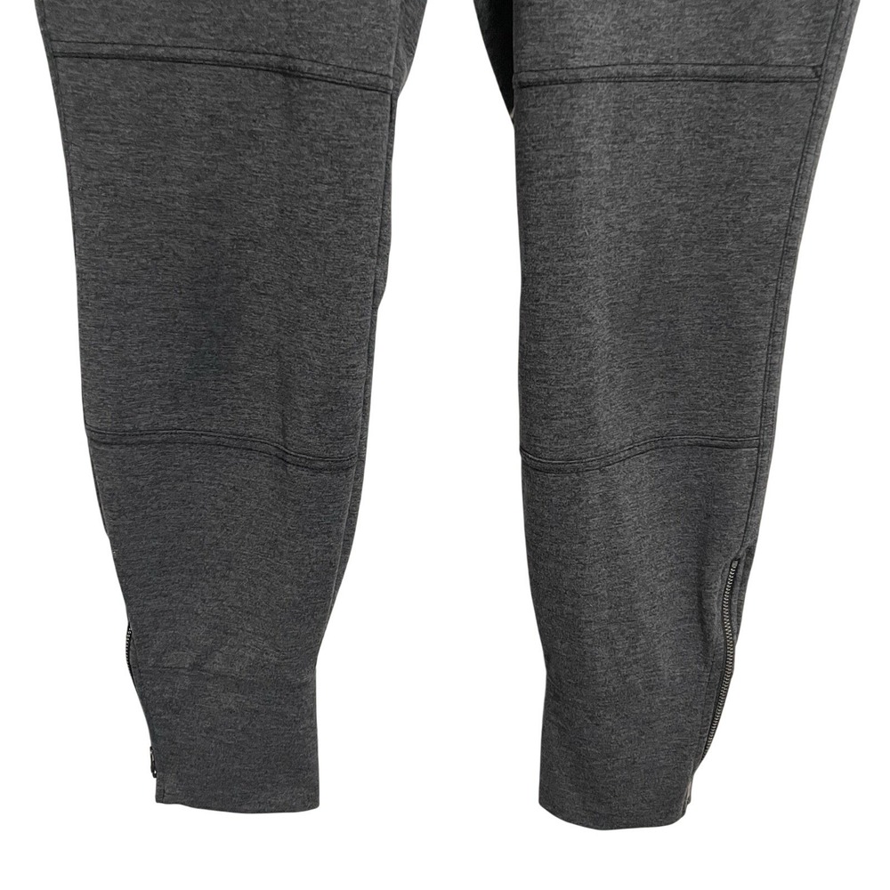 Athleta Jogger Pants Gray Zipper Pockets Athleisure Casual‎ Comfy Size Small - Picture 4 of 11